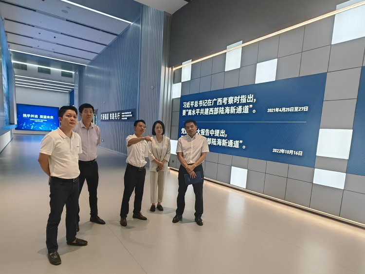 “学习借鉴促提升，开拓市场谋发展”—中铁物总华东资源科技有限公司董事长牙马忠一行赴广西考察调研